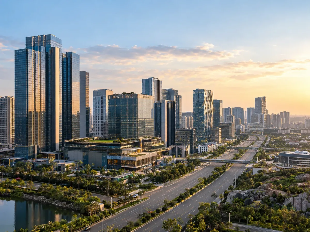 Ghaziabad residential skyline for Hero Homes project locations